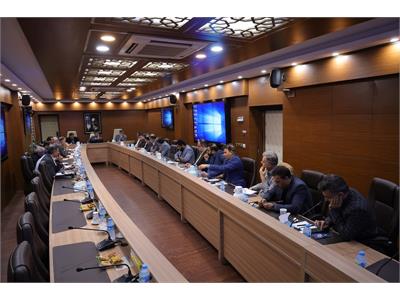 اولین جلسه شورای معاونین با حضور مدیر عامل شرکت
