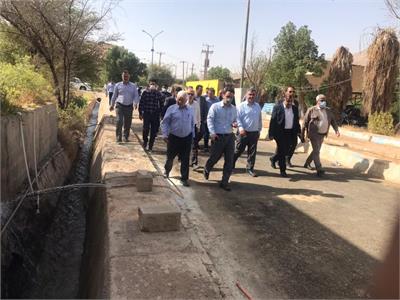 بازدید مدیرعامل آبفا کشور از مسجدسلیمان