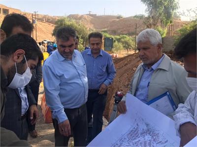 بازدید مدیرعامل آبفا کشور از مسجدسلیمان